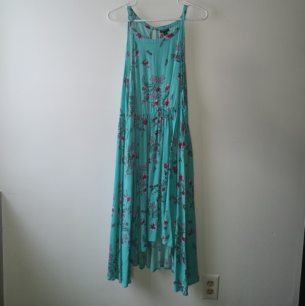 TORRID floral hi low dress, size 4